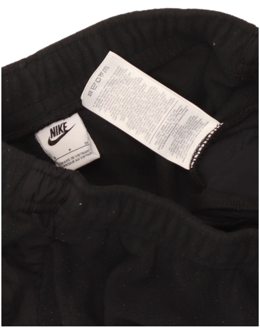 Pantaloni da tuta da uomo Nike Joggers piccoli in poliestere nero