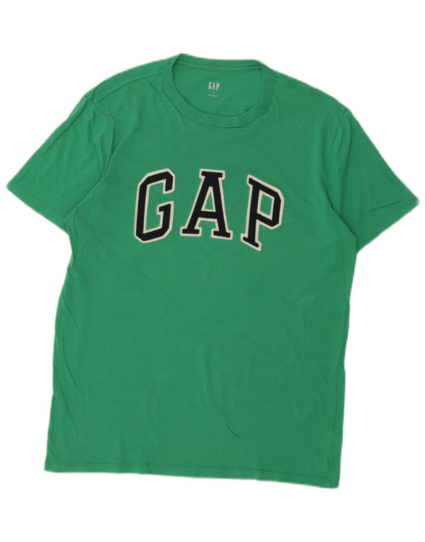 Maglietta grafica da uomo Gap Top verde medio
