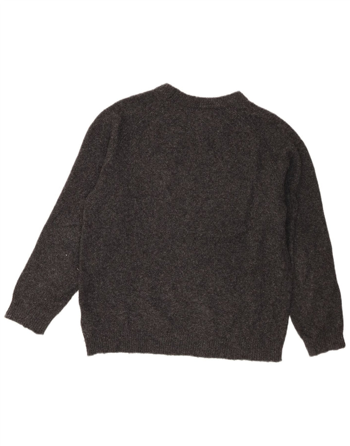 Maglione girocollo da bambino Zara 13-14 anni in poliestere grigio