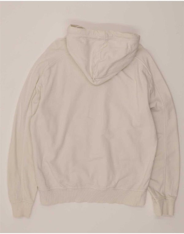 Maglione con cappuccio da uomo Calvin Klein Jeans piccolo in cotone bianco
