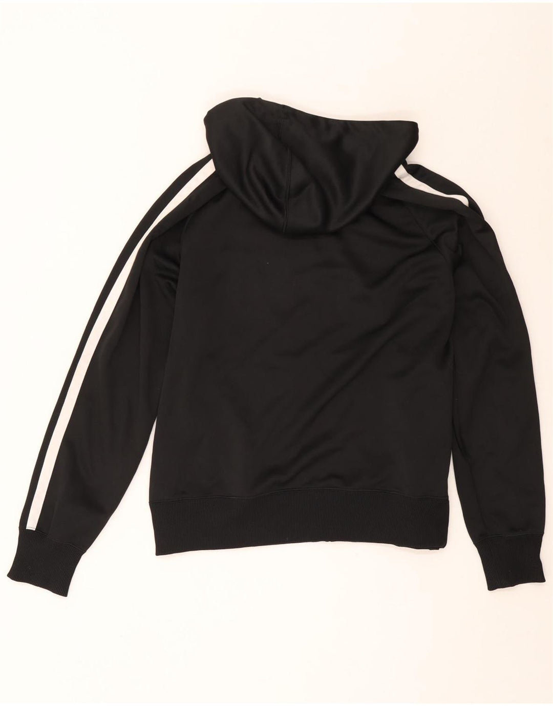 Felpa con cappuccio e zip Nike Air da uomo, grande, in poliestere color block nero