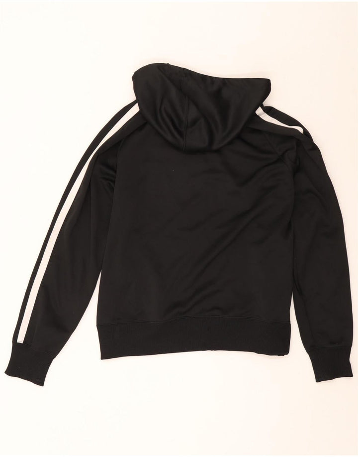 Felpa con cappuccio e zip Nike Air da uomo, grande, in poliestere color block nero