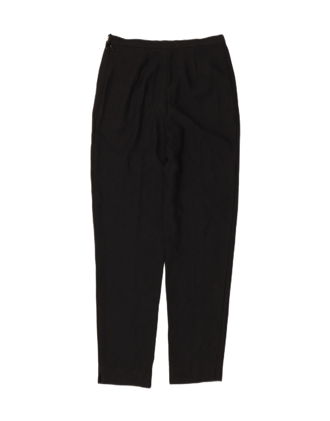 IZOD Womens Slim Casual Trousers US 8 Medium W28 L29 Black Polyester Vintage Izod and Second-Hand Izod from Messina Hembry 