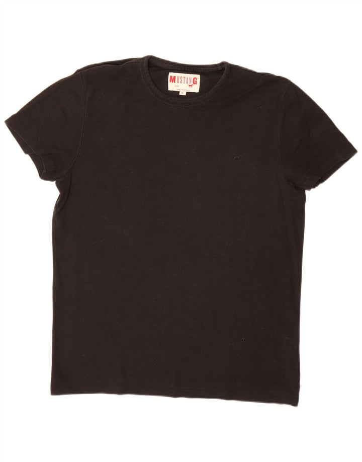 T-shirt da uomo Mustang Top XL in cotone nero