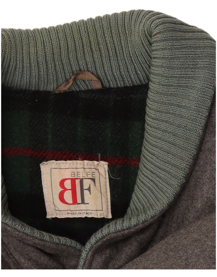 Cappotto giacca a vento da uomo Belfe & Belfe UK 36 piccolo grigio