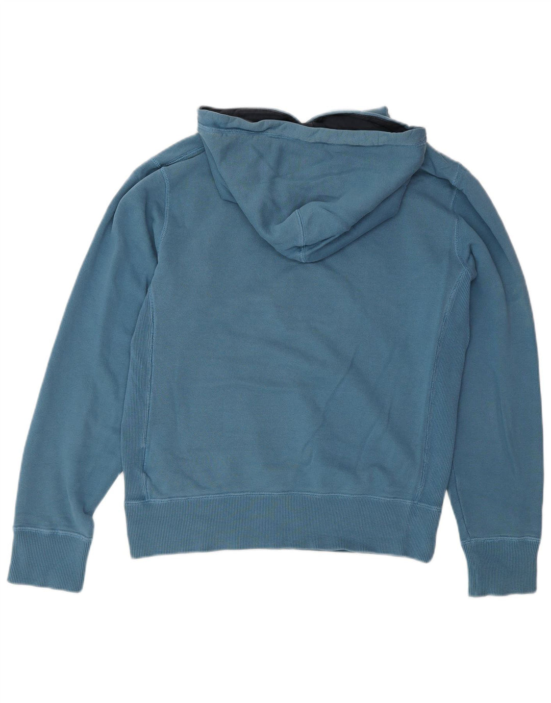 Felpa con cappuccio grafica da uomo NIKE piccola in cotone blu