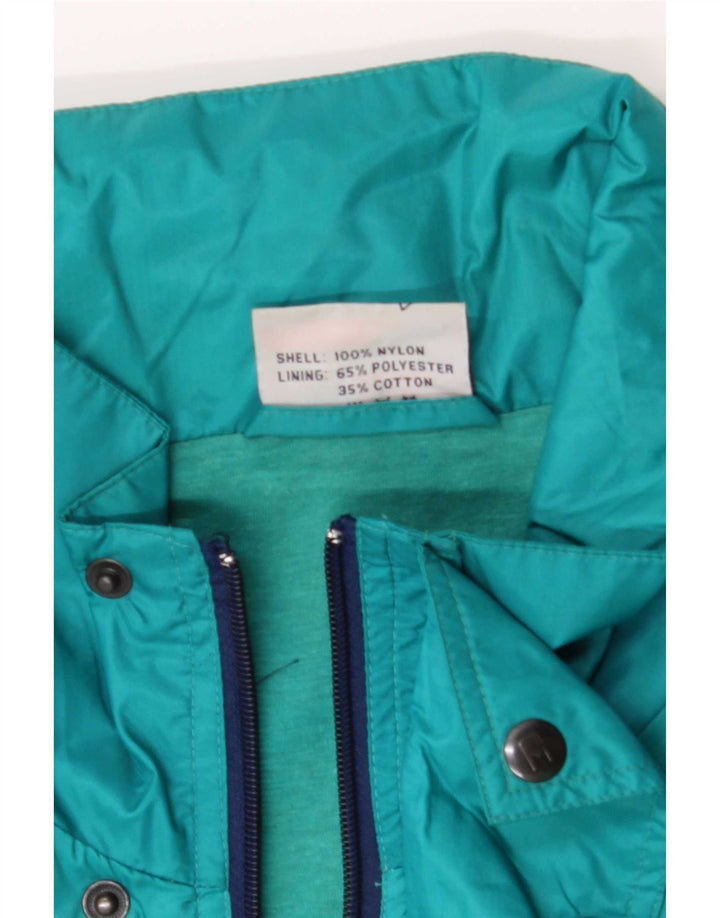 Giacca da tuta da uomo con cappuccio Master XL in nylon color block blu