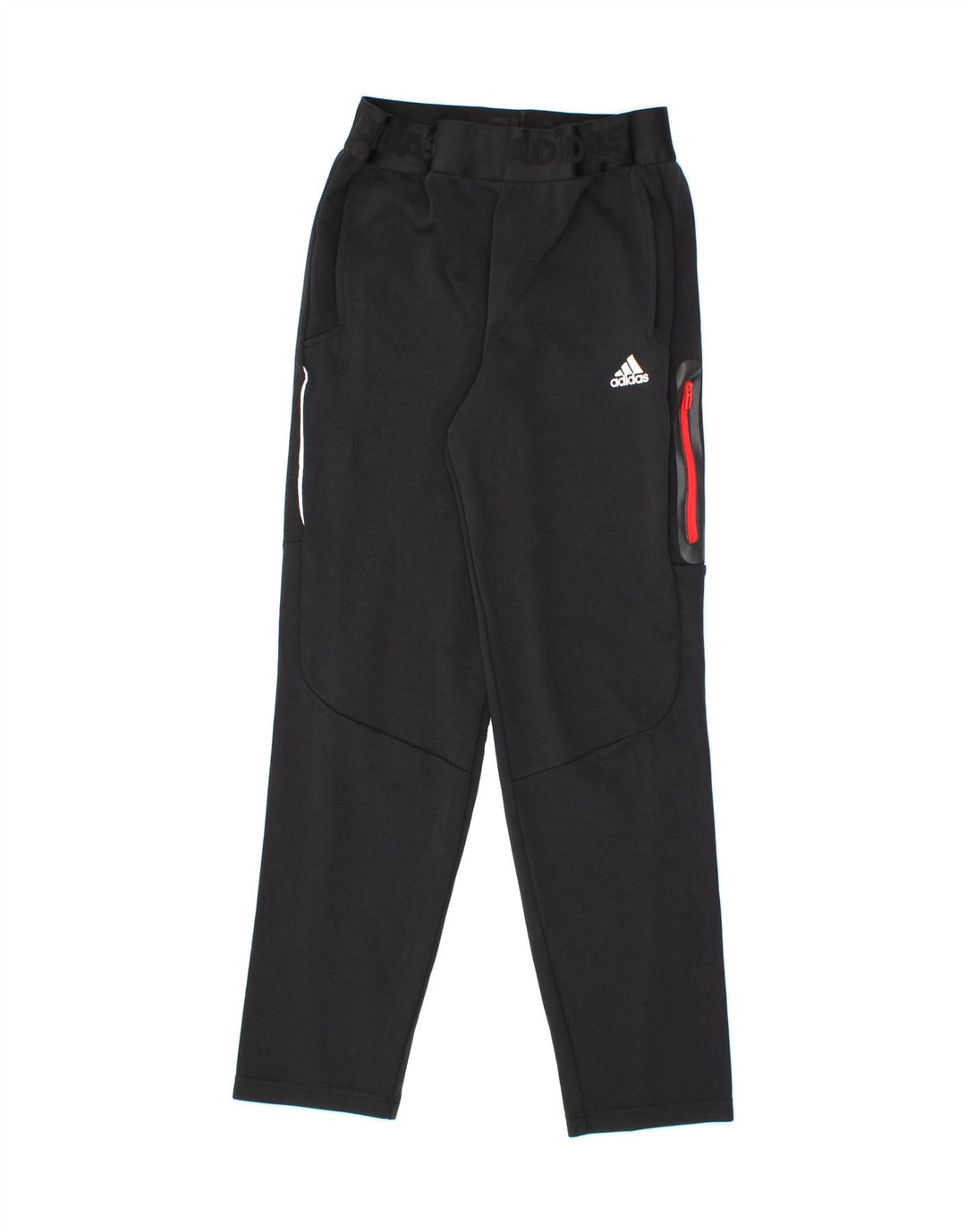 ADIDAS Boys Tracksuit Trousers 13-14 Years  Black Cotton Vintage Adidas and Second-Hand Adidas from Messina Hembry 