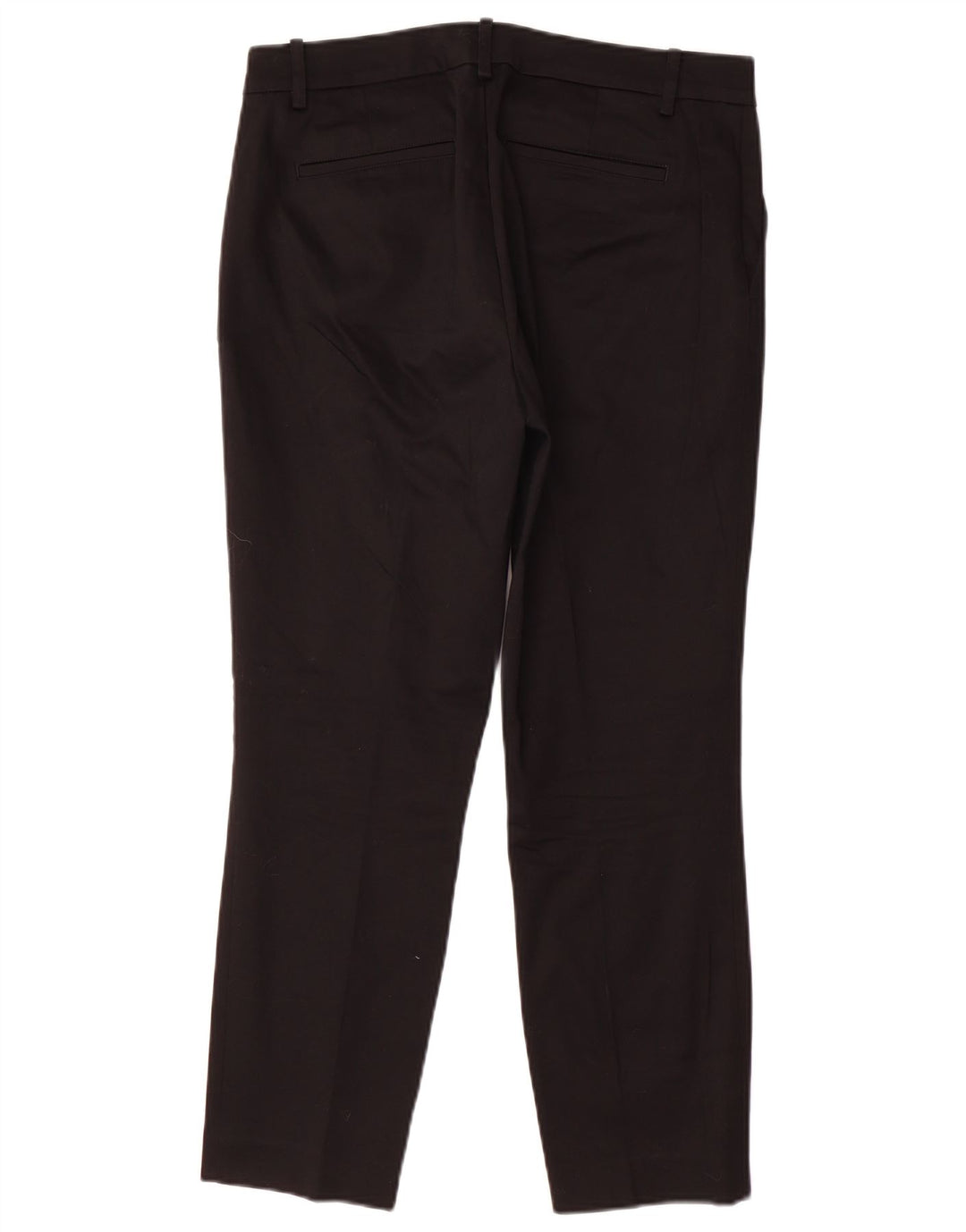 Pantaloni chino slim da donna RALPH LAUREN US 6 medi W32 L26 cotone nero