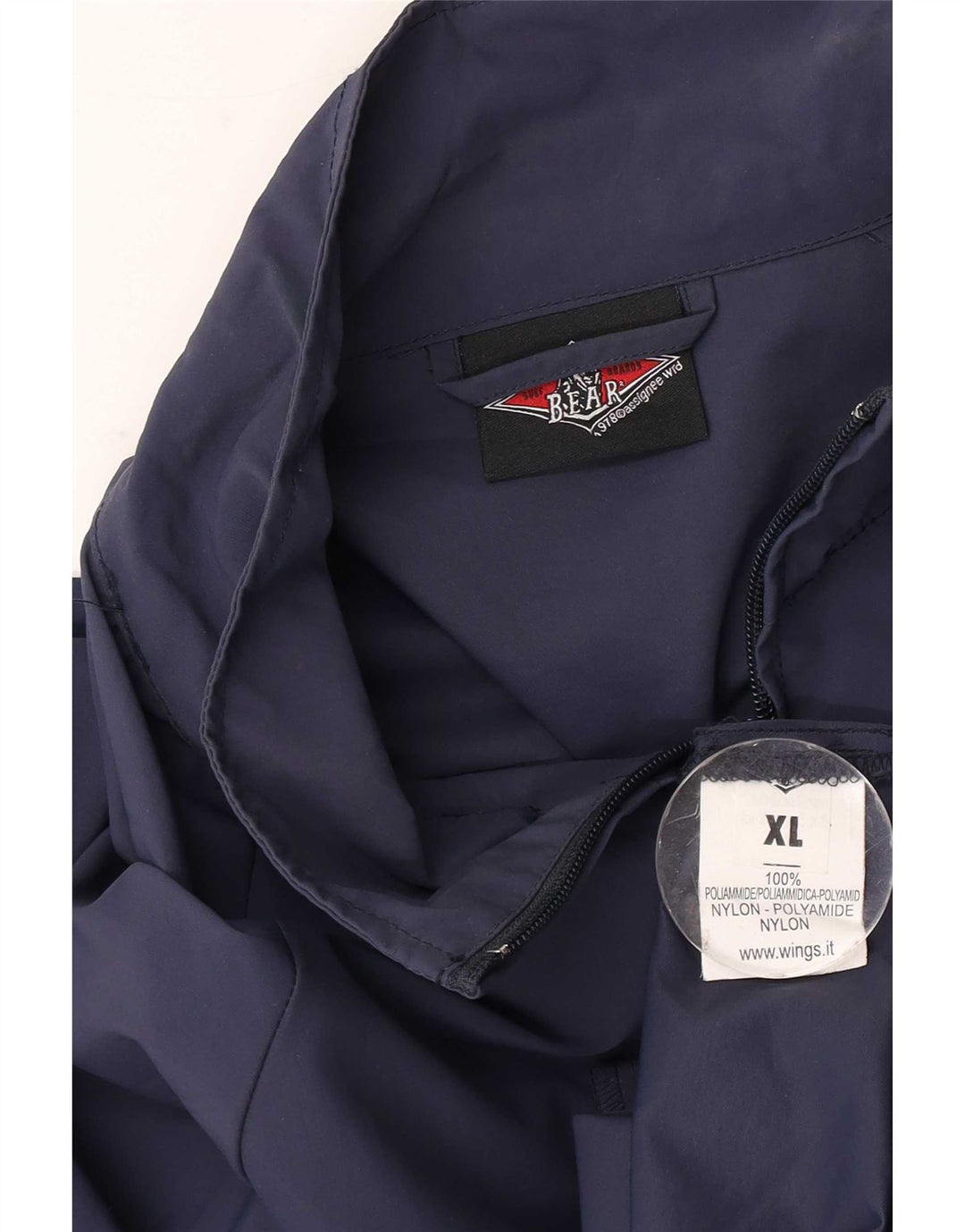 Bear Giacca da tuta da uomo XL Blu navy Poliammide