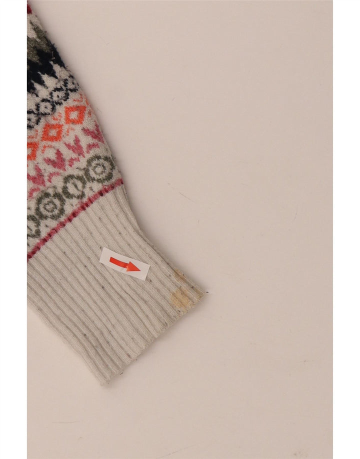 Maglione maglione girocollo da donna Marks & Spencer UK 14 medio multicolore