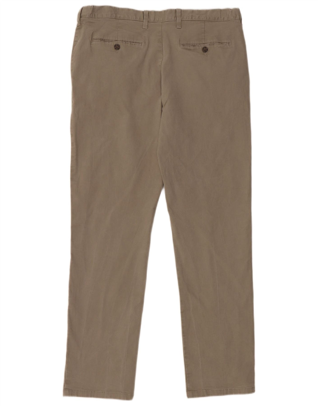 Pantaloni chino regolari da uomo Marks & Spencer W38 L33 cotone grigio