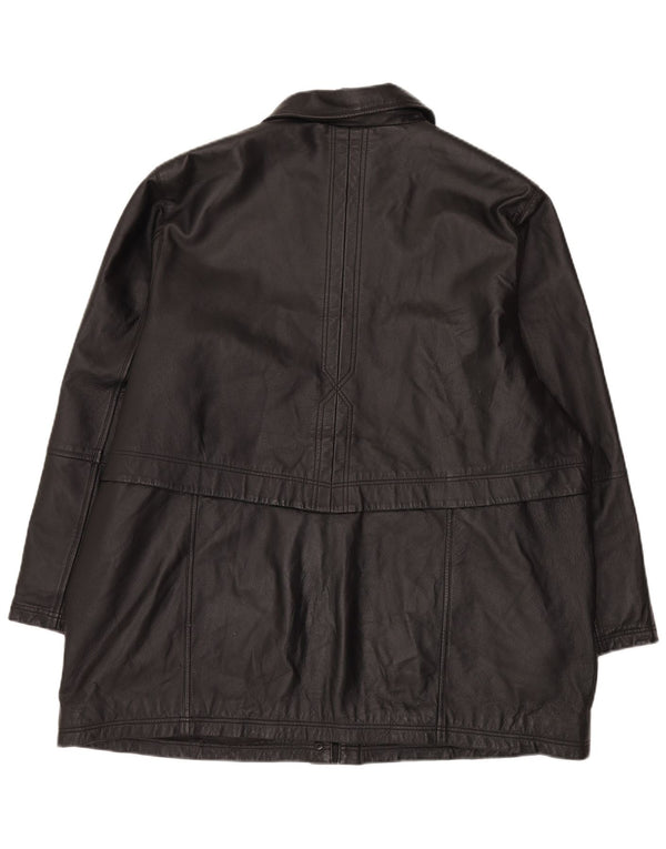 Giacca in pelle da uomo Canda IT 52 XL in pelle nera