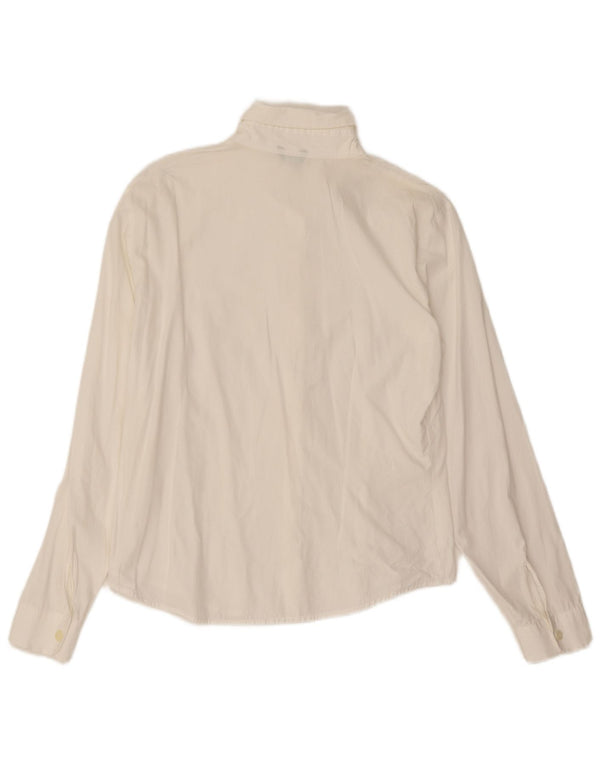 Camicia da donna Benetton UK 16 grande bianca