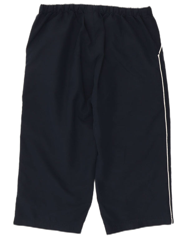 Pantaloni da tuta Reebok da donna Capri UK 14 Medium Blu Navy Poliestere