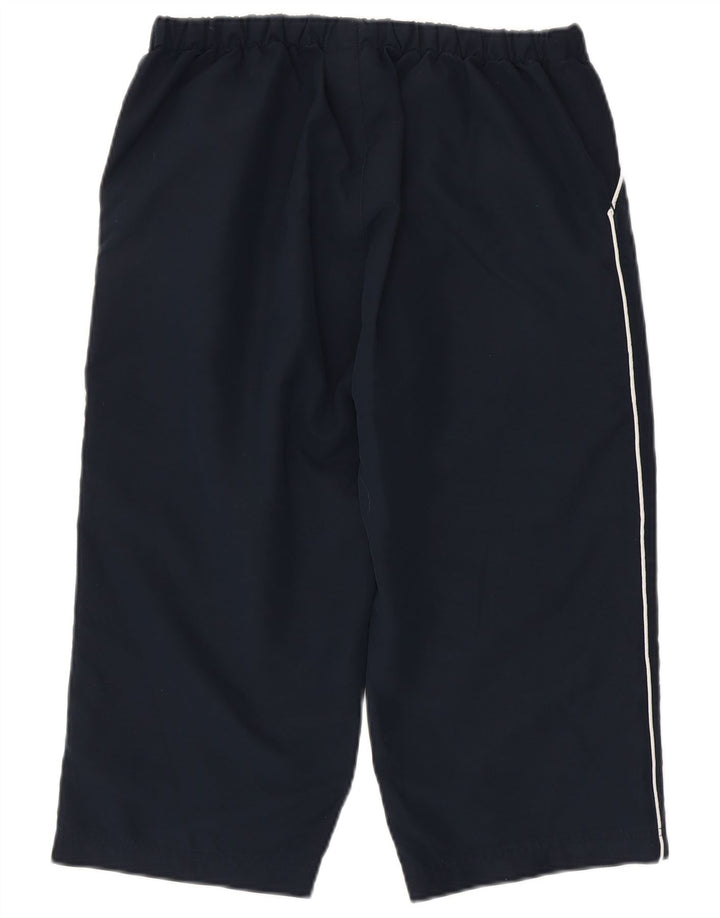 Pantaloni da tuta Reebok da donna Capri UK 14 Medium Blu Navy Poliestere