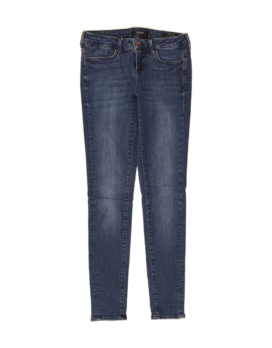 GUESS Womens Jegging Skinny Jeans W28 L29 Blue Vintage Guess and Second-Hand Guess from Messina Hembry 