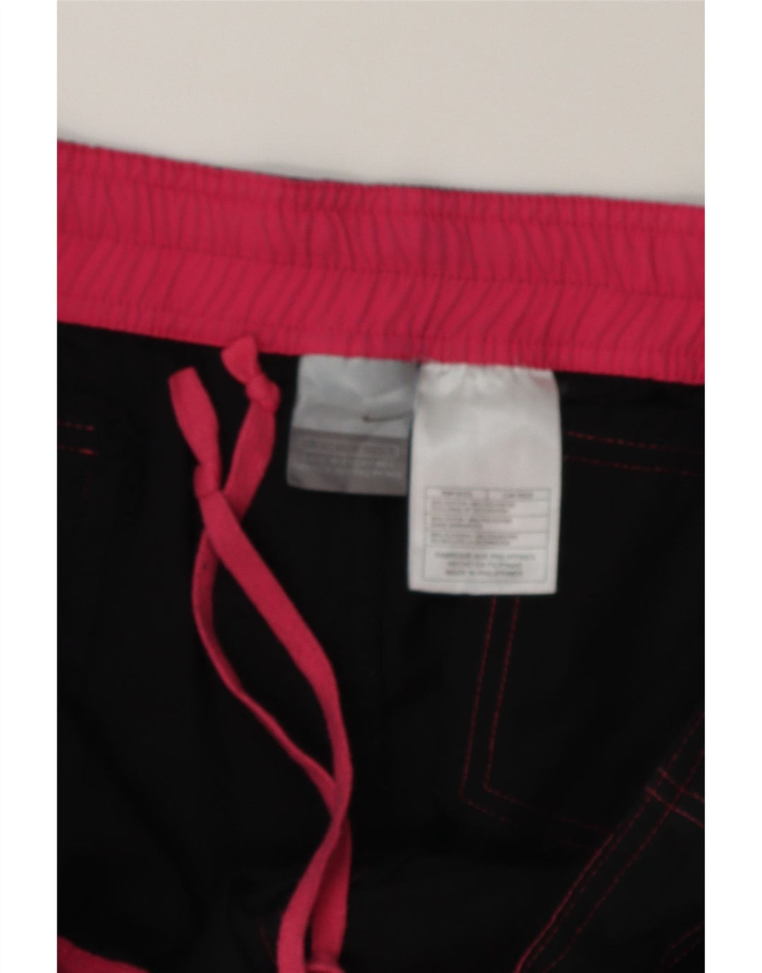 NIKE Womens Swimming Shorts UK 16 Large  Black Cotton Vintage Nike and Second-Hand Nike from Messina Hembry 