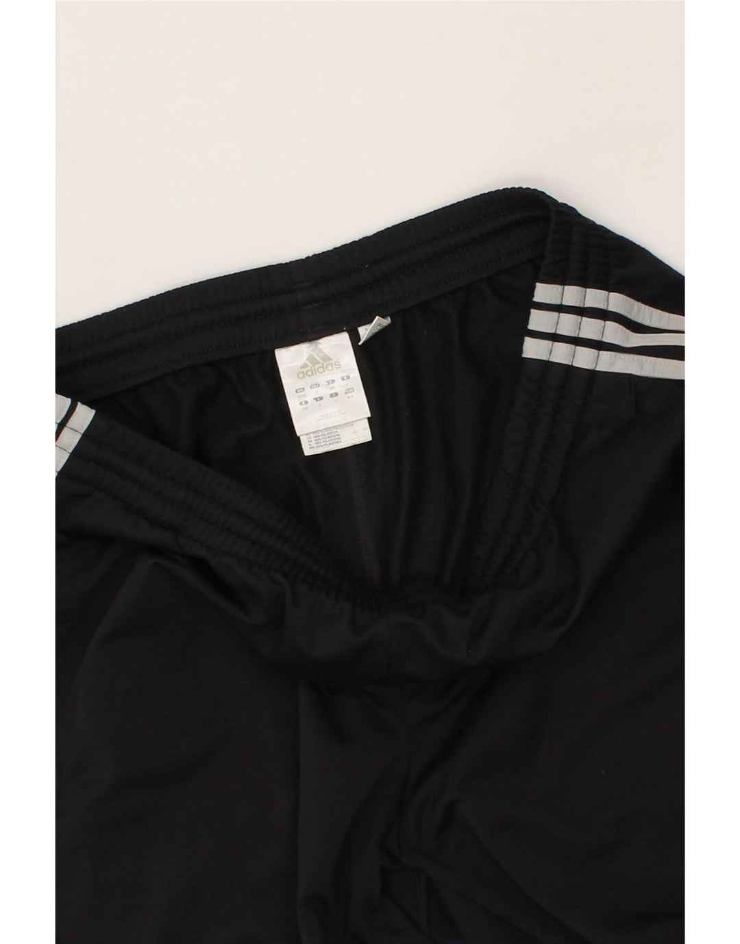 ADIDAS Mens Tracksuit Trousers UK 40/42 Medium  Black Polyester Vintage Adidas and Second-Hand Adidas from Messina Hembry 