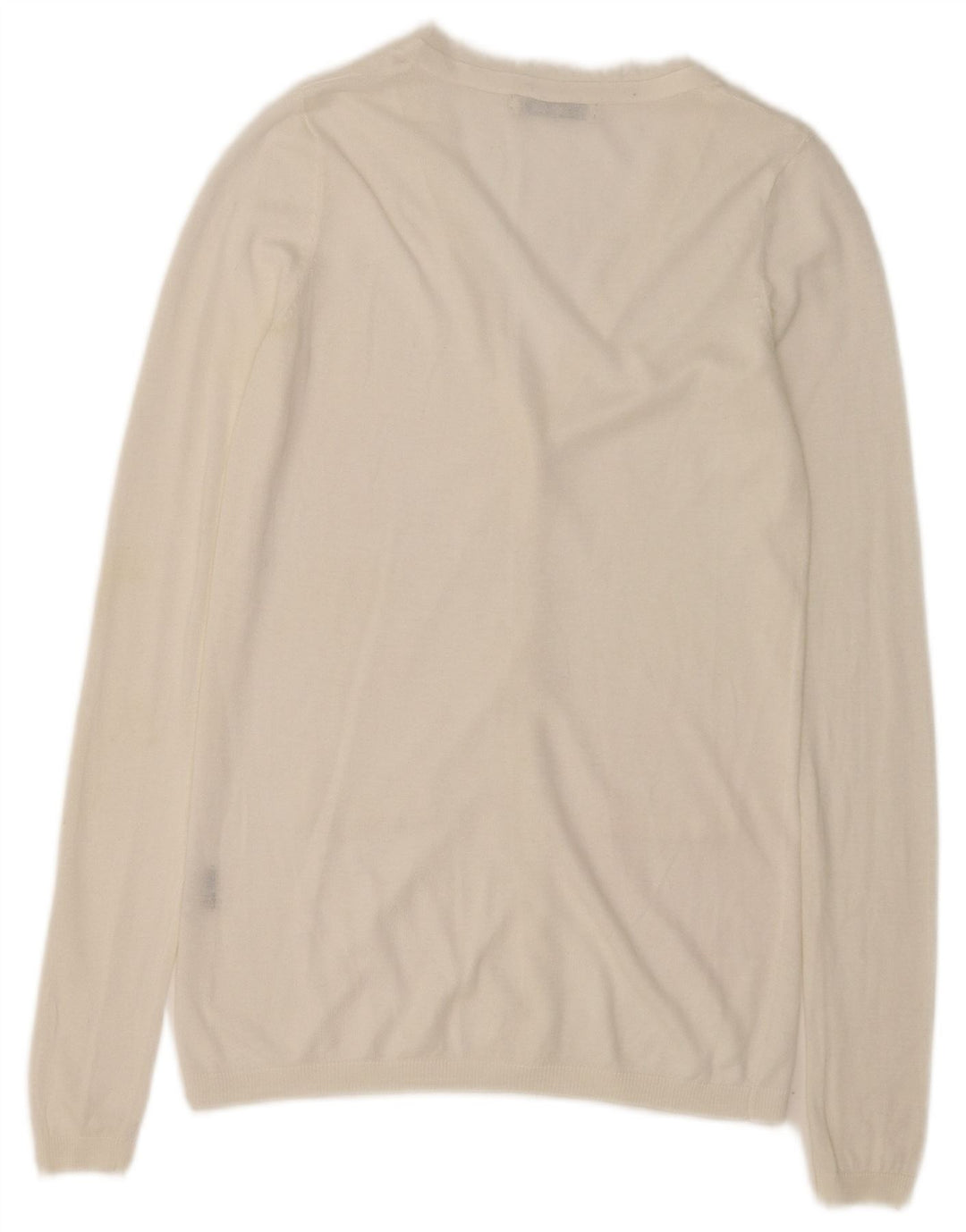 Maglione cardigan da donna Zara UK 10 piccolo bianco