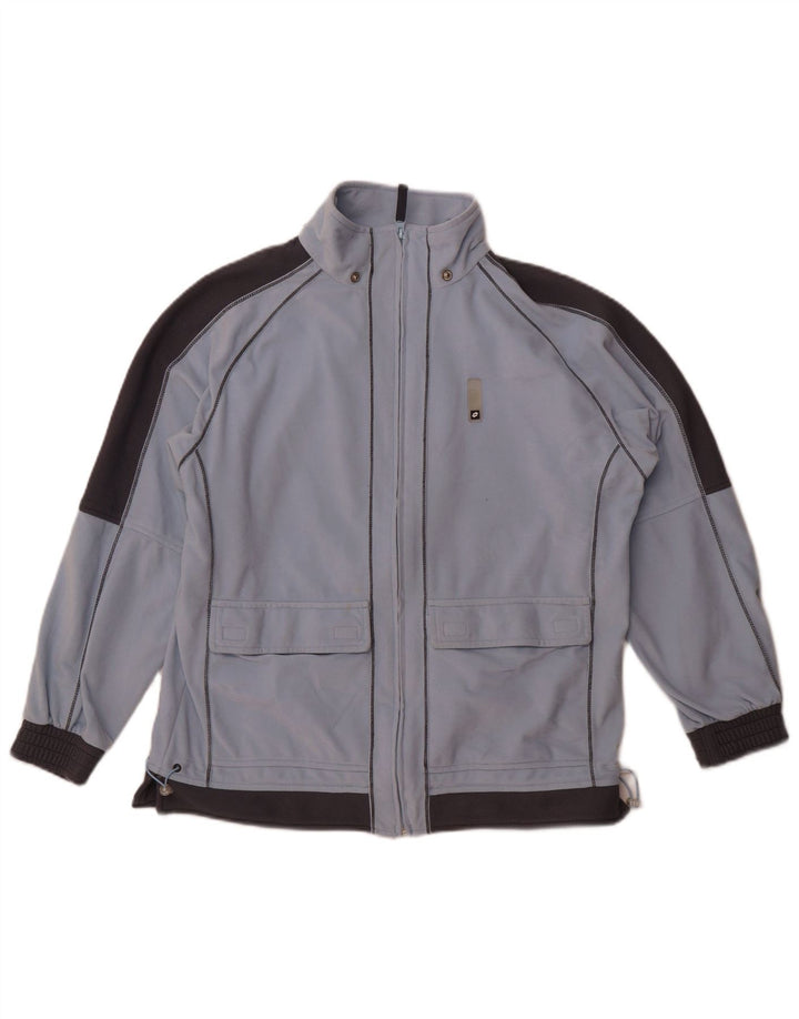 Giacca da ginnastica da uomo Lotto grande color block blu