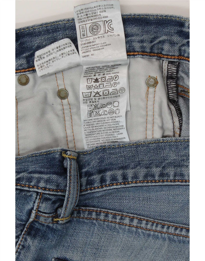 Jeans dritti Levi's 508 da donna W32 L34 cotone blu