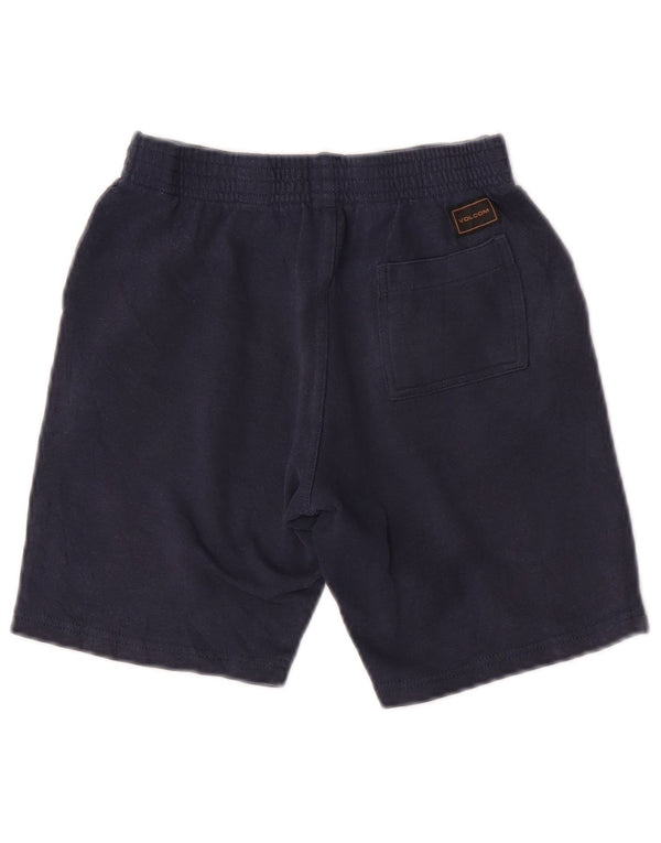 Pantaloncini sportivi grafici da bambino Volcom 5-6 anni in cotone blu navy