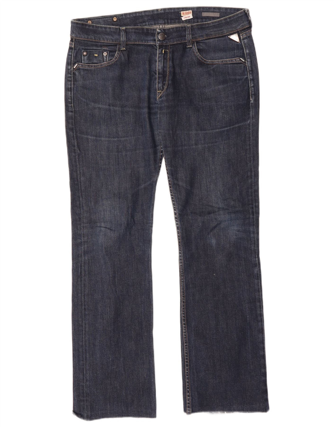 Jeans dritti da donna Replay W35 L30 Blu