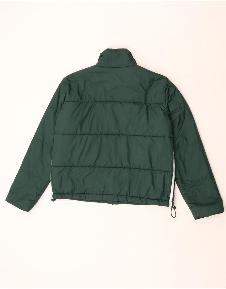 Giacca imbottita oversize da donna Adidas UK 10 Small Verde Poliestere