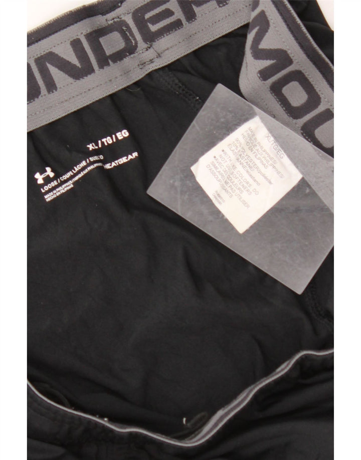 Pantaloncini sportivi UNDER ARMOUR da uomo Heat Gear XL poliestere nero