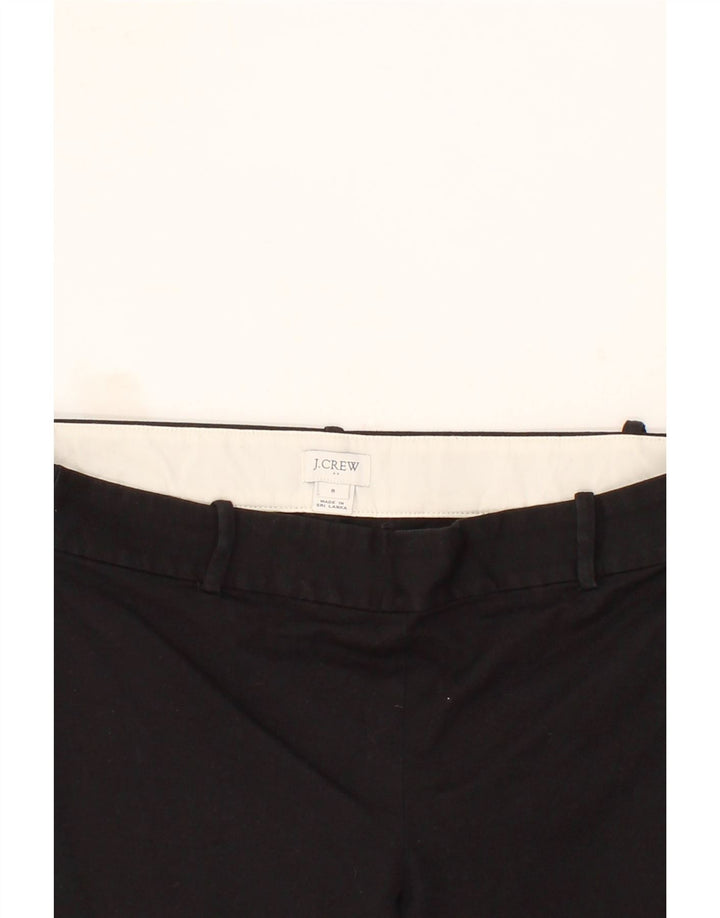J. CREW Womens Slim Cropped Trousers US 8 Medium W30 L25 Black Cotton Vintage J. Crew and Second-Hand J. Crew from Messina Hembry 