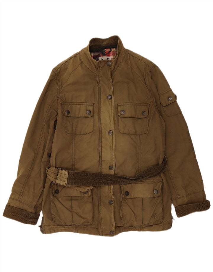 Crew Clothing Giacca multiuso da donna UK 12 Cotone kaki medio