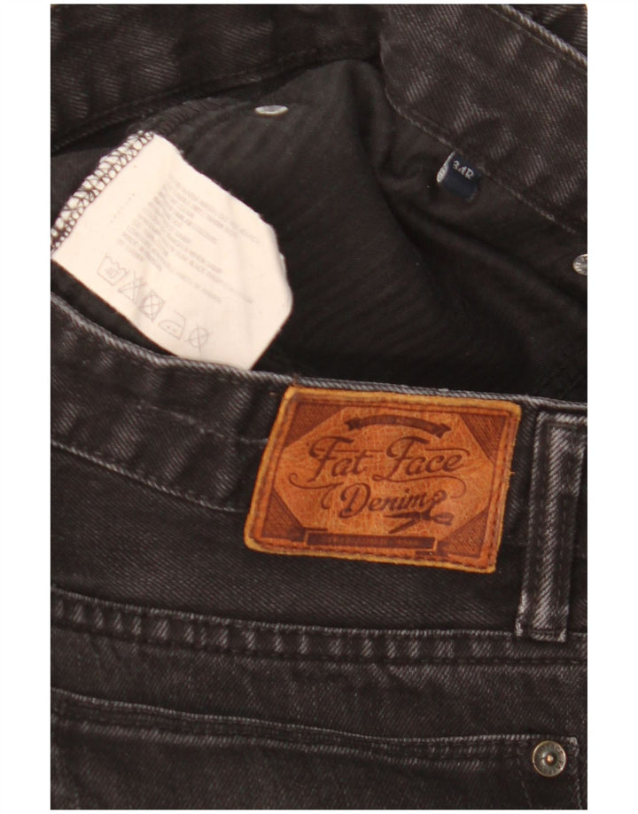 Jeans slim da donna Fat Face W34 L31 cotone nero