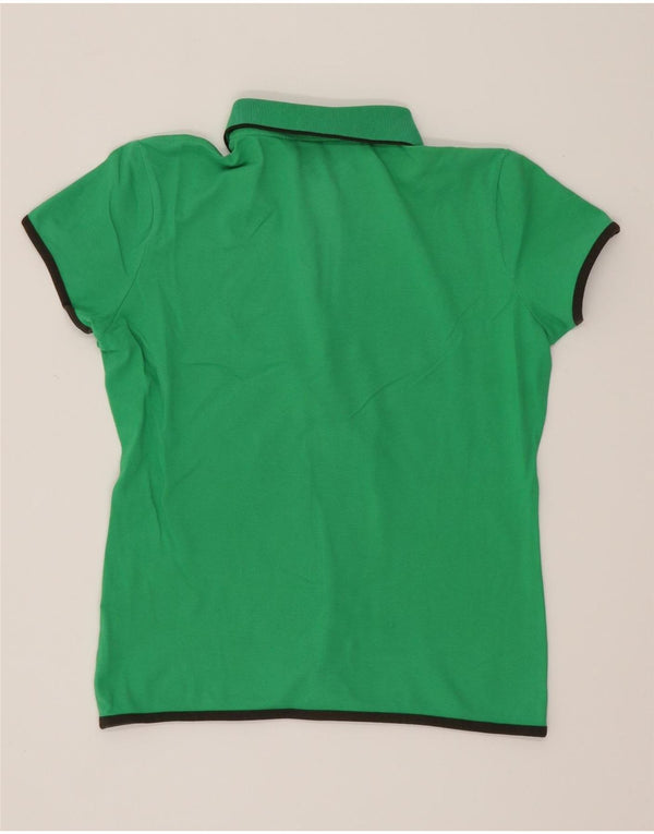 Polo Bambina K-Way 5-6 Anni Cotone Verde