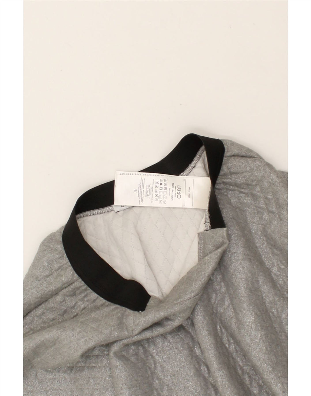 LIU JO Girls A-Line Skirt 11-12 Years W24 Grey Polyester Vintage Liu Jo and Second-Hand Liu Jo from Messina Hembry 