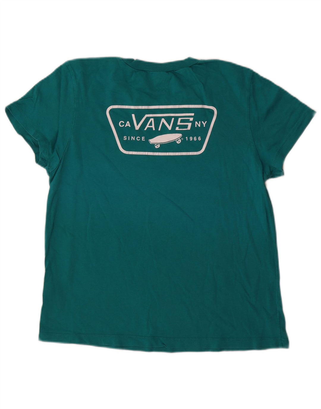 T-shirt grafica da donna Vans Top UK 12 cotone verde medio
