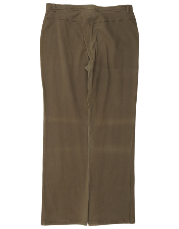 Pantaloni chino regolari dritti da donna Perte by Krizia W34 L33 Cachi
