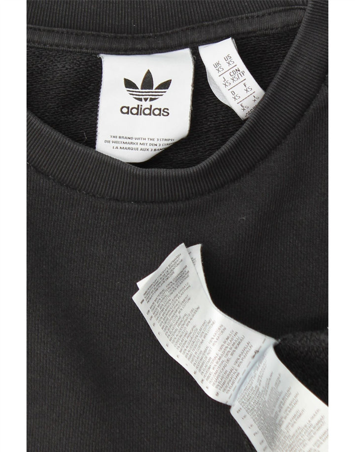 Felpa da uomo Adidas Jumper XS in cotone nero