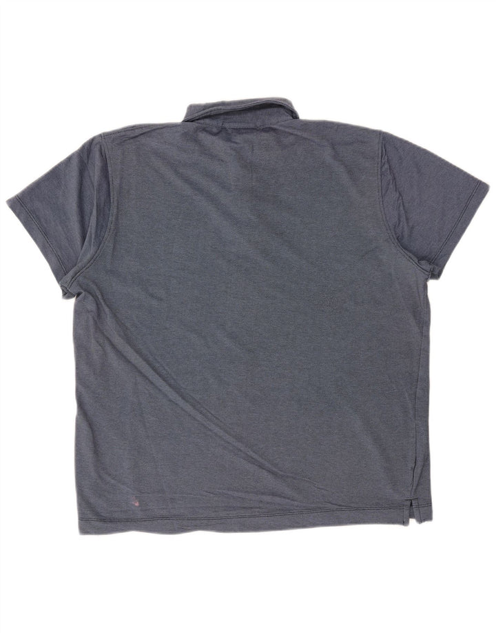 Polo da uomo MICHAEL KORS grande in cotone blu navy