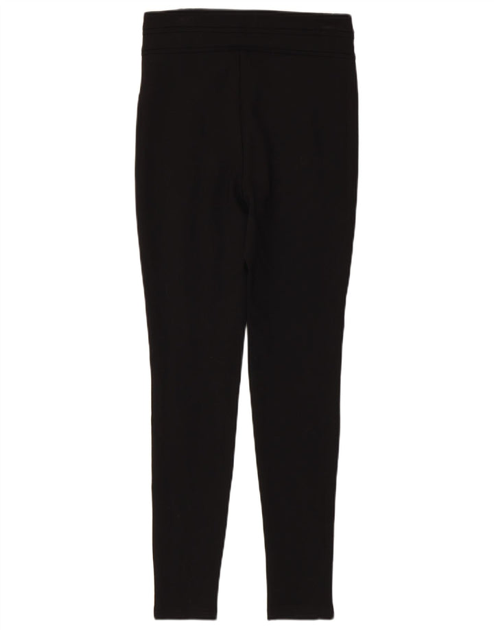 Pantaloni skinny casual da donna ZARA piccoli W26 L27 viscosa nera