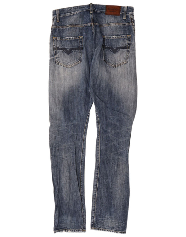Jeans slim da uomo Guess W30 L34 cotone blu