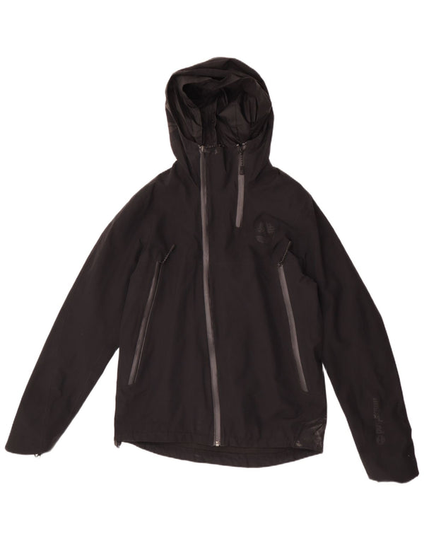 Giacca antipioggia con cappuccio da uomo Timberland UK 36 Small Poliestere nero