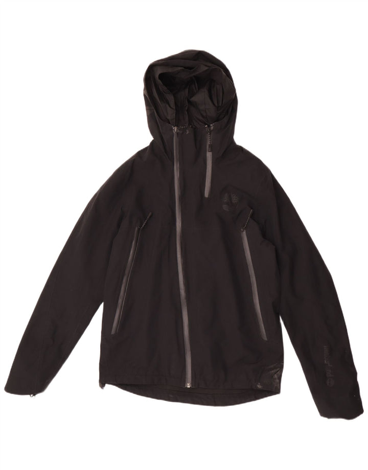 Giacca antipioggia con cappuccio da uomo Timberland UK 36 Small Poliestere nero