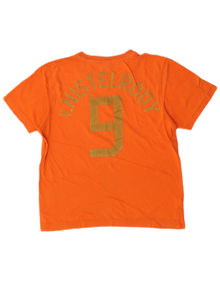 T-shirt grafica da uomo Nike Top UK 39/41 arancione medio