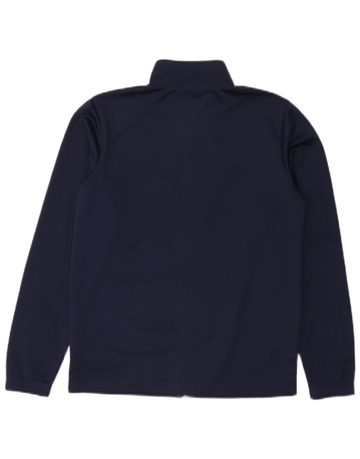 Giacca da tuta da ragazzo Puma Santes Creus 13-14 anni in poliestere blu navy