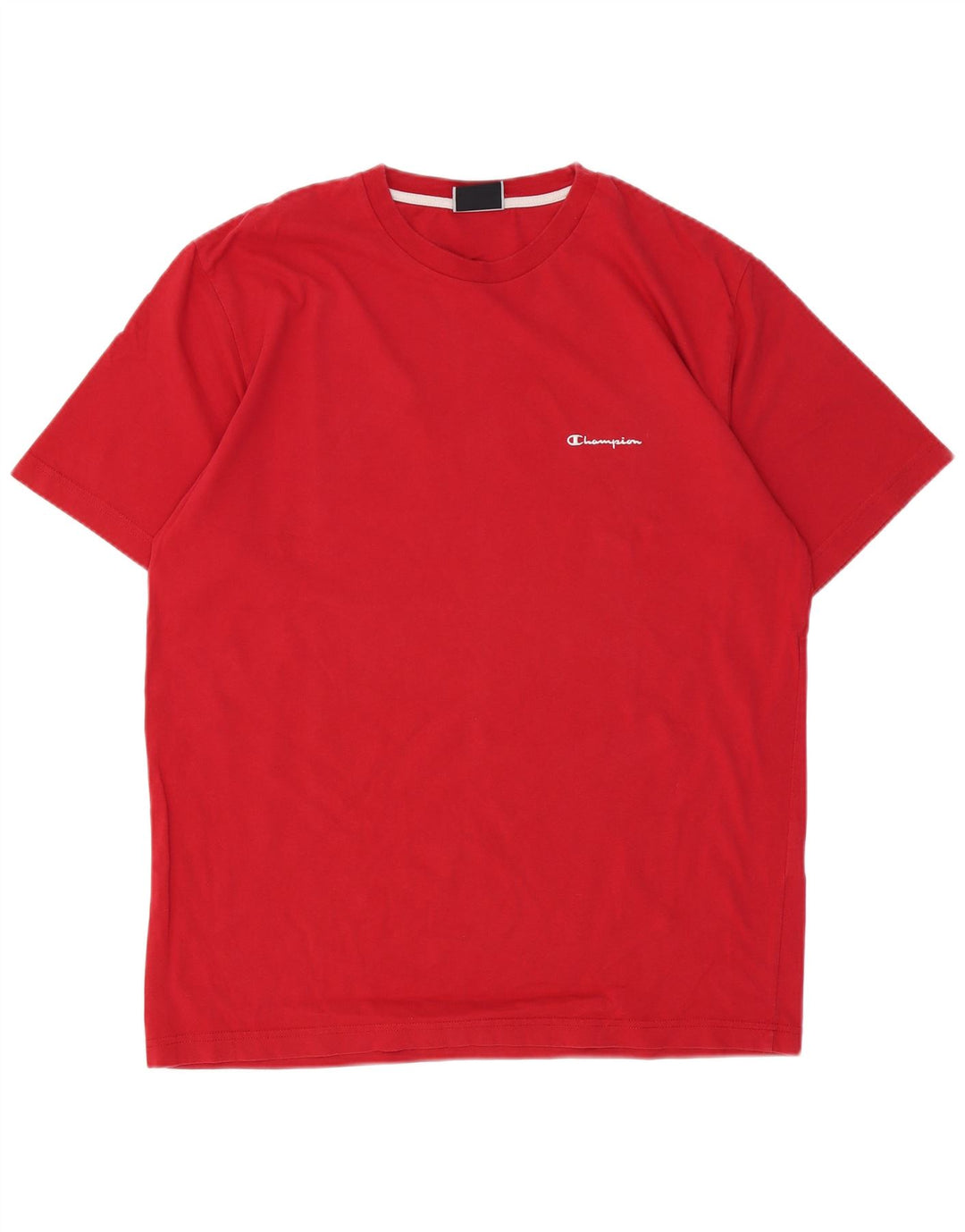 T-shirt da uomo CHAMPION Top XL in cotone rosso