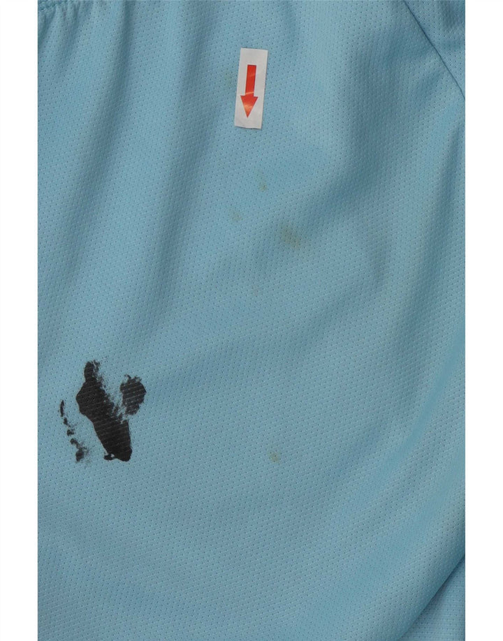 Pantaloncini sportivi Nike Dri Fit Graphic da uomo in poliestere blu medio