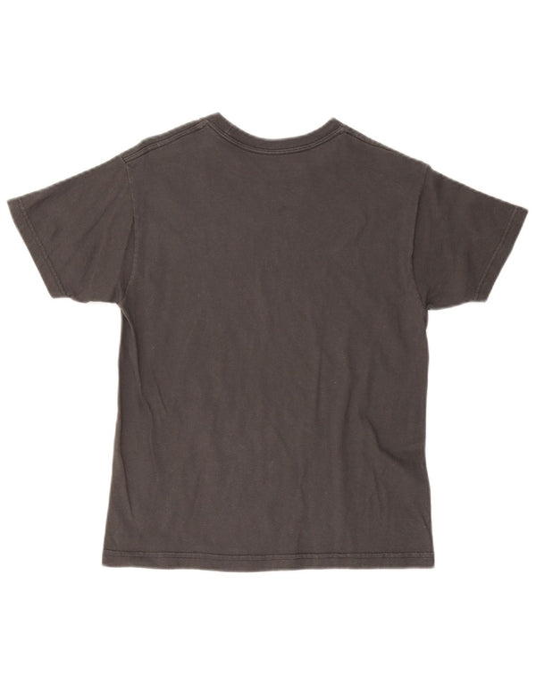 T-shirt con grafica HURLEY da donna, vestibilità classica, UK 18, cotone grigio medio