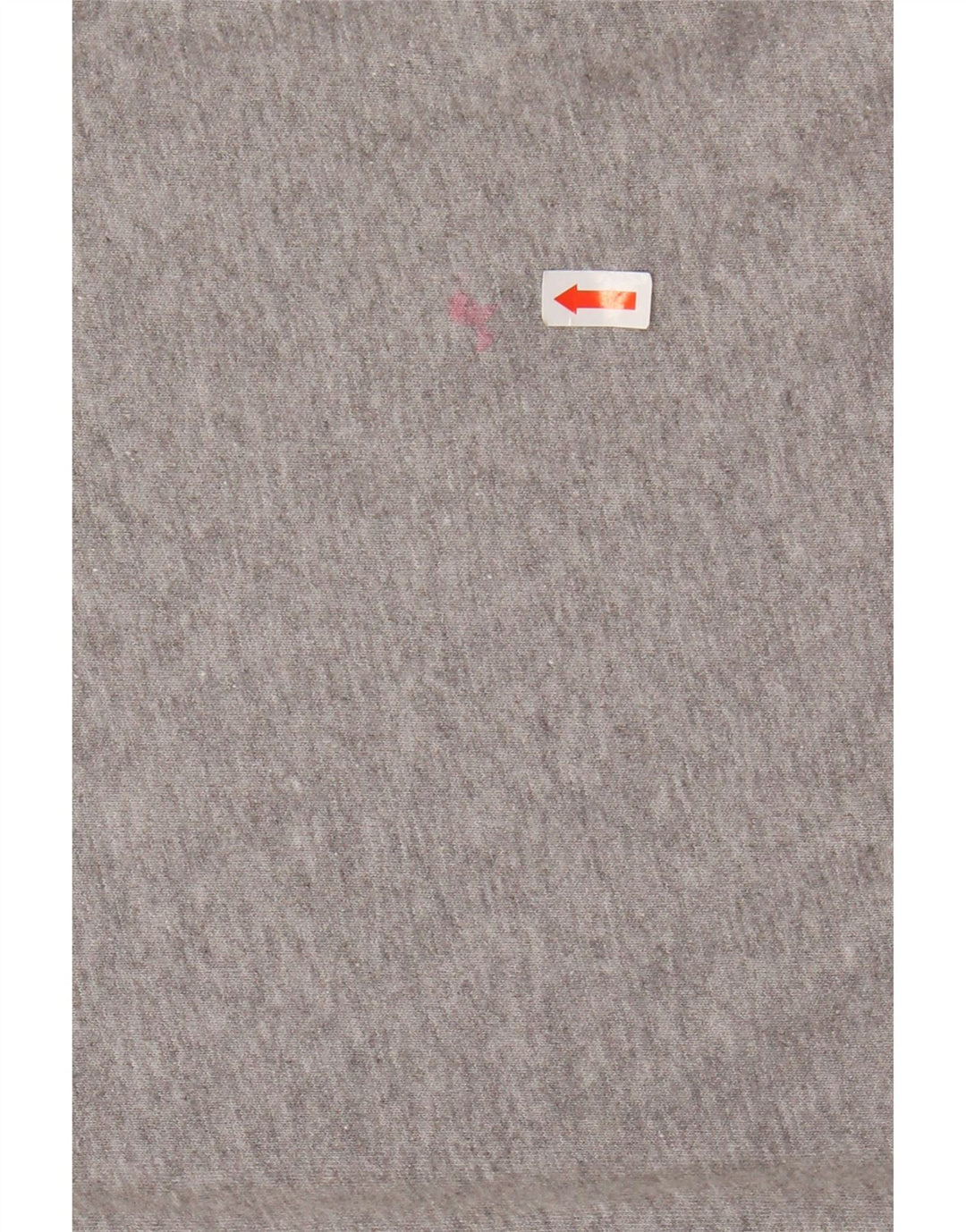 JACK WILLS Felpa con grafica da donna Maglione UK 12 Grigio medio chiazzato