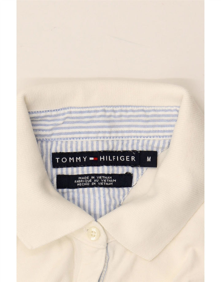 Polo da donna TOMMY HILFIGER UK 14 Medium White